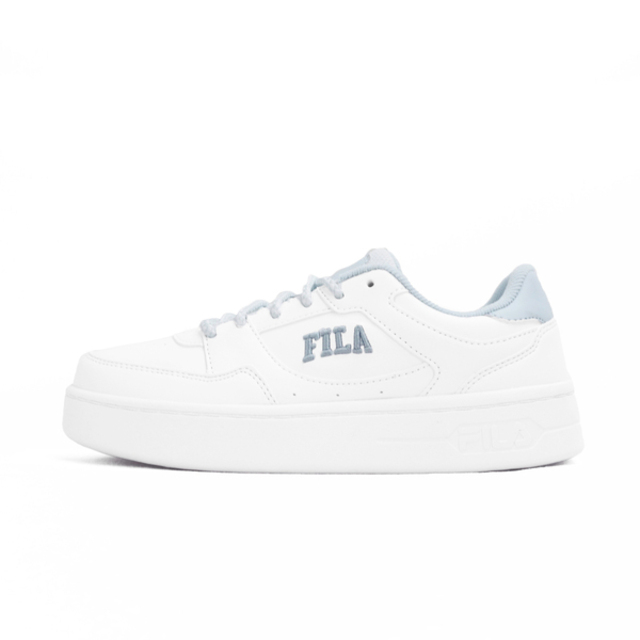 Fila Court Trend [5-C929X-119 女 休閒鞋 復古 網球 小白鞋 舒適 百搭 白 淺藍