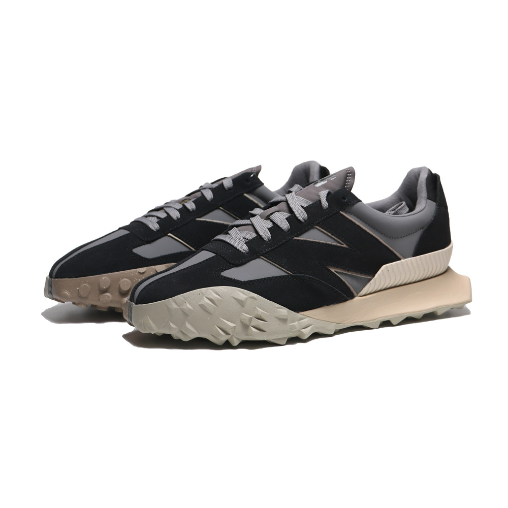 NEW BALANCE 休閒鞋 NB XC72 黑灰色 米黃底 復古 男 UXC72MB