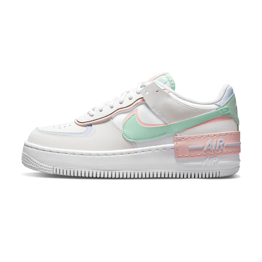 Nike Air Force 1 Shadow 女鞋粉色綠色草莓AF1 解構休閒鞋CI0919-117 - PChome 24h購物
