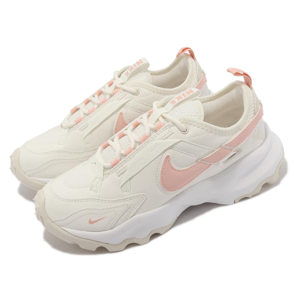 Nike 休閒鞋 Wmns TC 7900 女鞋 米白 粉紅 反光 厚底 增高 老爹鞋 仙女鞋 FB7171-181