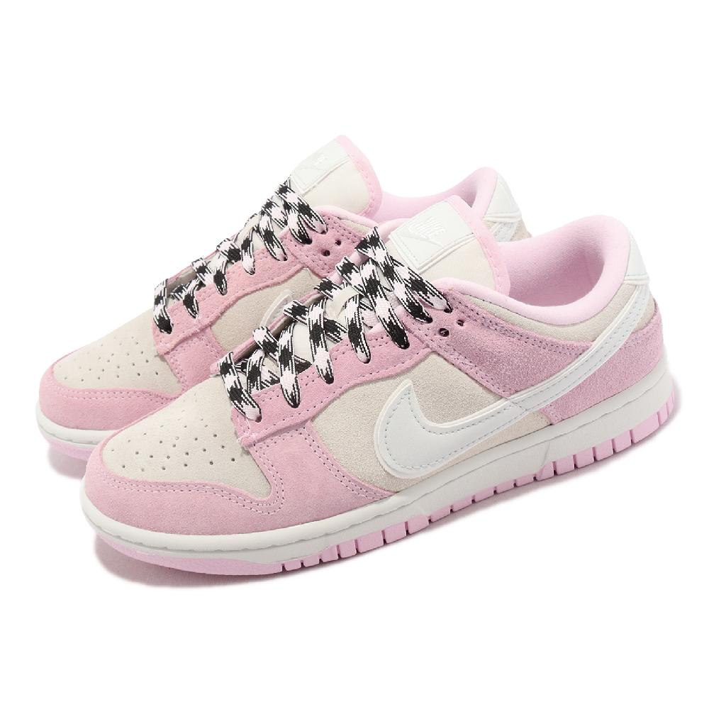 Nike Wmns Dunk Low LX Pink Foam 粉紅 麂皮 休閒鞋 女鞋 DV3054-600
