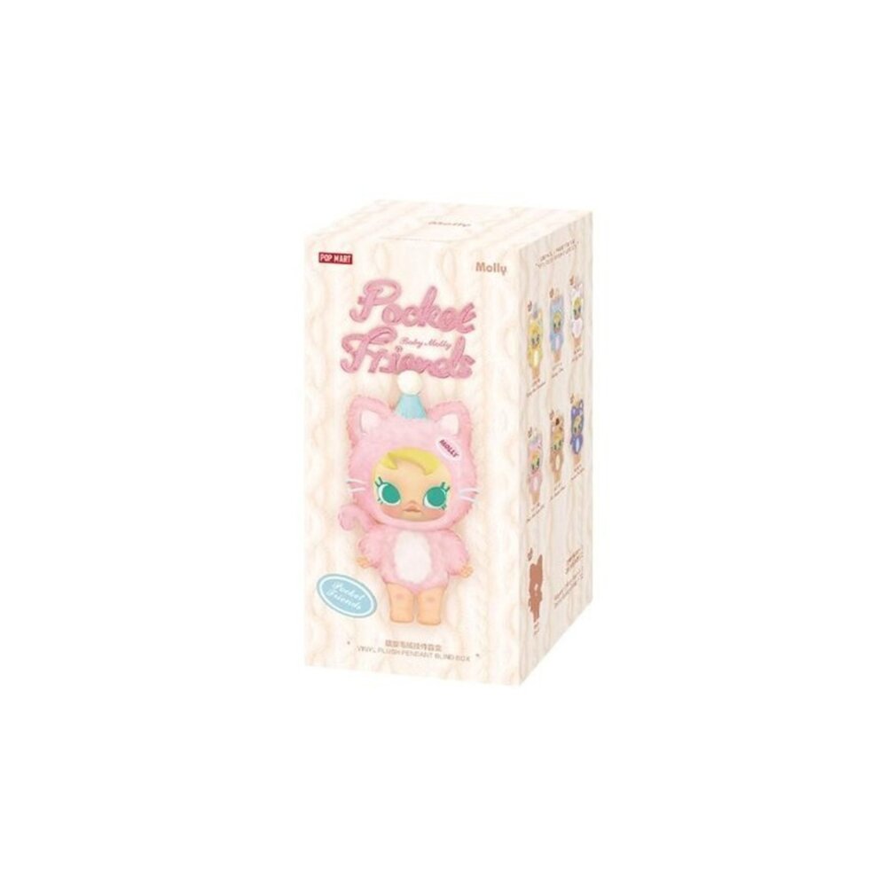 Baby Molly 口袋朋友系列 - 搪膠毛絨掛件盲盒 012002811150