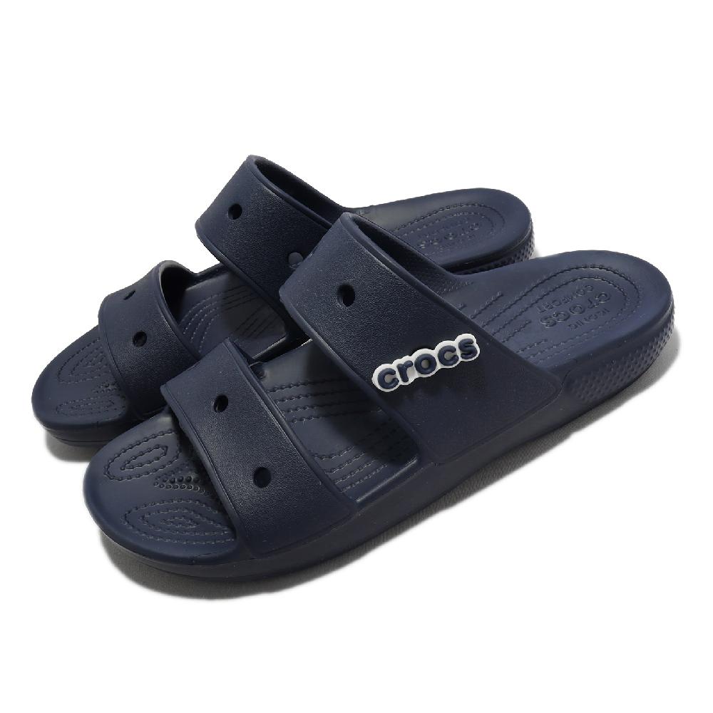 Crocs 涼拖鞋 Classic Sandal 男鞋 女鞋 深藍 藏藍 輕量 休閒 經典 雙帶拖 卡駱馳 206761410