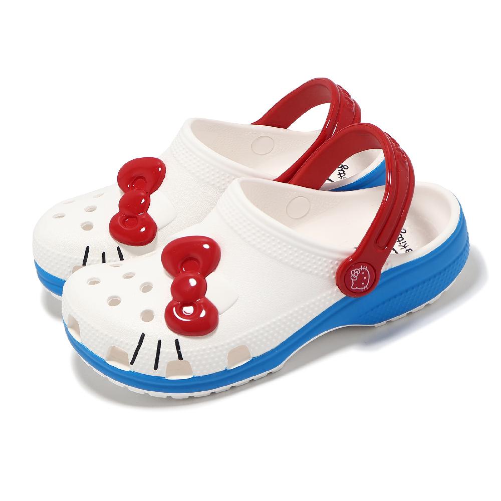 Crocs 卡駱馳 洞洞鞋 Hello Kitty Iam Classic Clog K 中童 經典大童克駱格 209454100