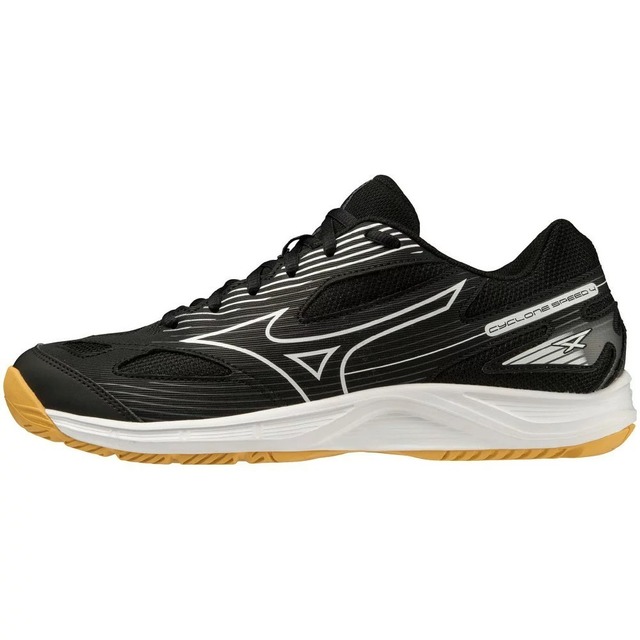 Mizuno Cyclone Speed 4 [V1GA238055 男女 排球鞋 基本款 運動 訓練 輕量 黑 白