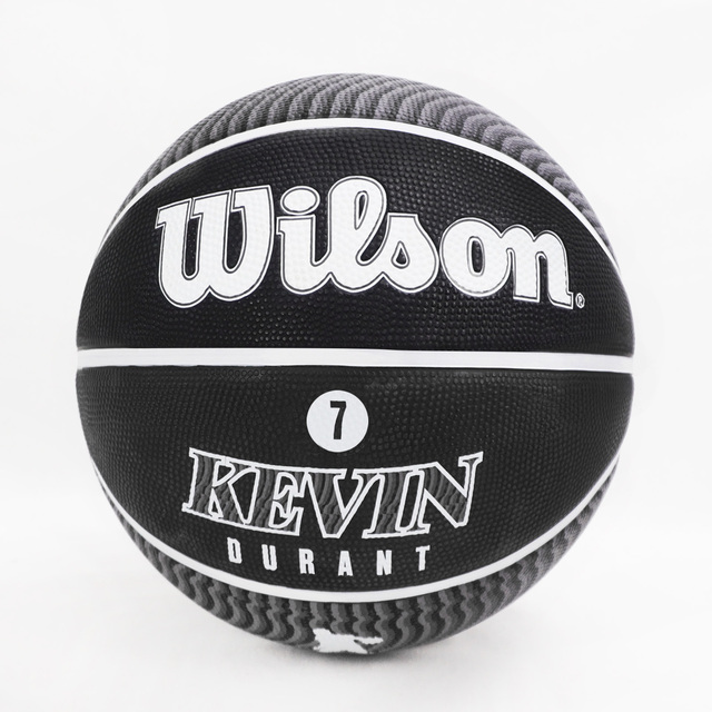 Wilson NBA Durant [WZ4006001 籃球 7號 球員 耐磨 橡膠 室外 籃網 黑灰