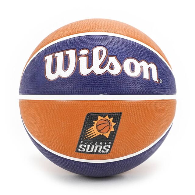 Wilson NBA Team [WTB1300XBPHO 籃球 7號 隊徽球 耐磨 橡膠 室外 太陽隊