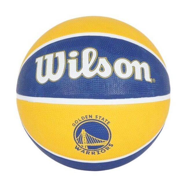 Wilson NBA Team Tribute [WTB1300XBGOL 籃球 7號 隊徽球 室外 勇士