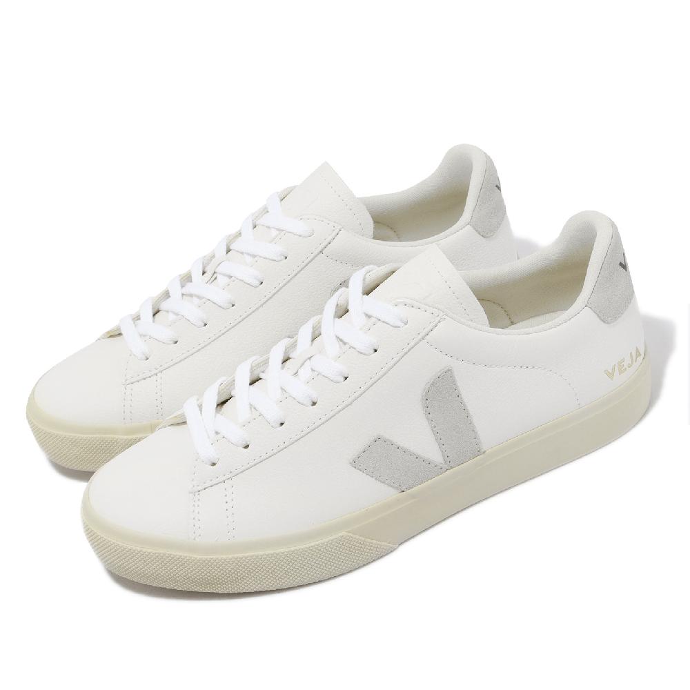 Veja 休閒鞋 Campo Chromefree Leather 男鞋 白 灰 皮革 小白鞋 百搭 經典款 CP0502429B