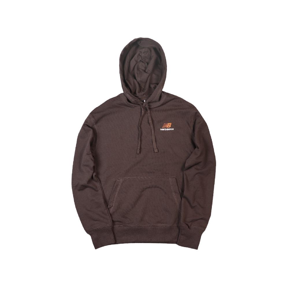 New balance 長袖 Hoodie 男女款 咖色 連帽 帽T 現貨 IU UT21500RHE