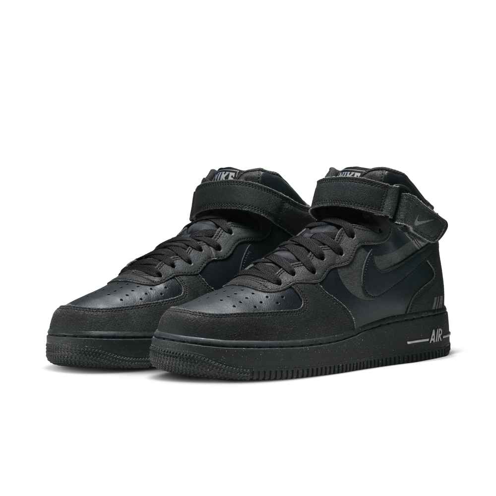 black nike air force 1 low