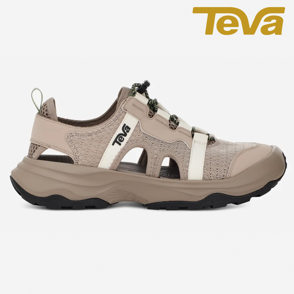 【TEVA 】正品 Out Flow CT 女 護趾水路機能涼鞋拖鞋/雨鞋/水鞋 沙漠灰褐色(TV1134364FGDT)