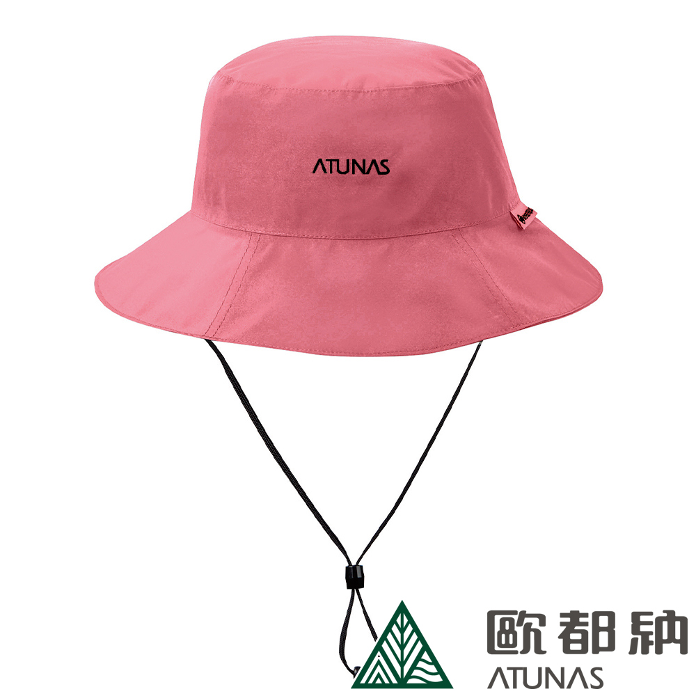 Atunas 歐都納 Gore Tex Paclite防水漁夫帽 A1ahdd02n 桃粉紅 防風 透氣 防曬 Pchome 24h購物