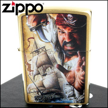 【ZIPPO】美系~Mazzi Savage Pirate-野蠻海盜圖案設計打火機