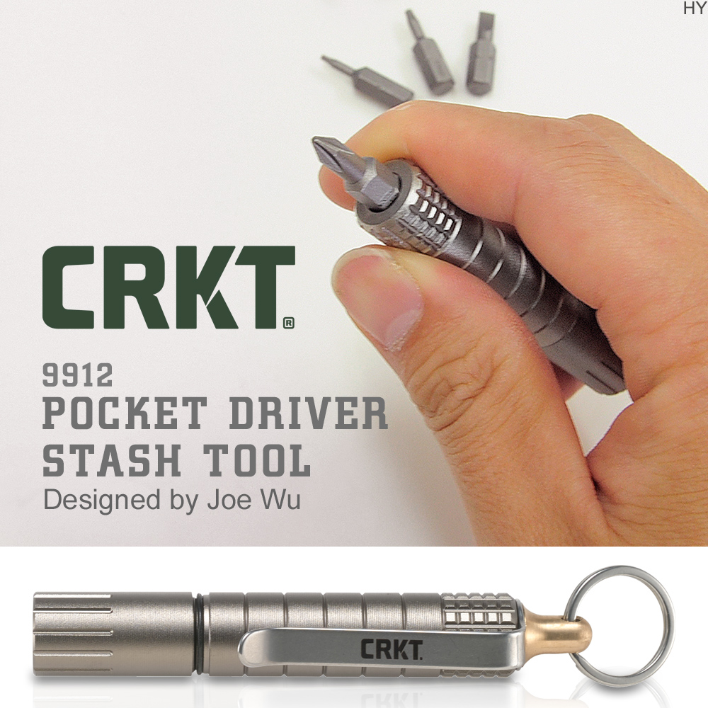 CRKT POCKET DRIVER STASH TOOL攜帶口袋工具9912 PChome 24h購物