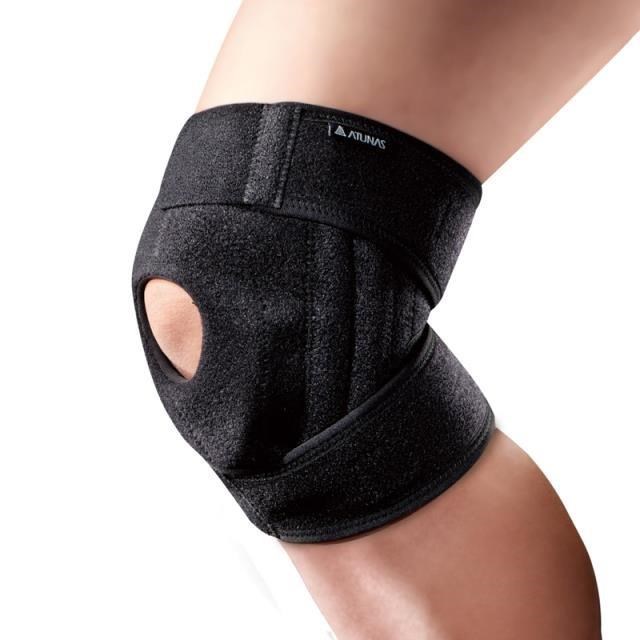 ATUNAS半月型矽膠軟骨髕骨軟鐵護膝(膝部防護/運動護具/支撐)