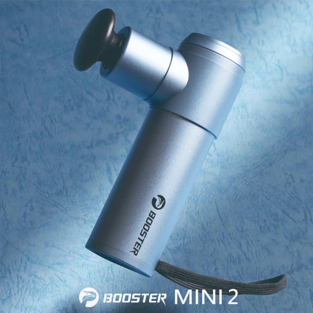 Booster MINI 2肌肉放鬆強力迷你筋膜槍 - 天空藍
