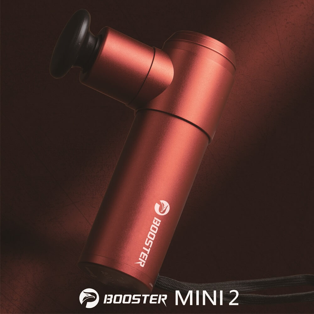 Booster MINI 2肌肉放鬆強力迷你筋膜槍 - 新春紅