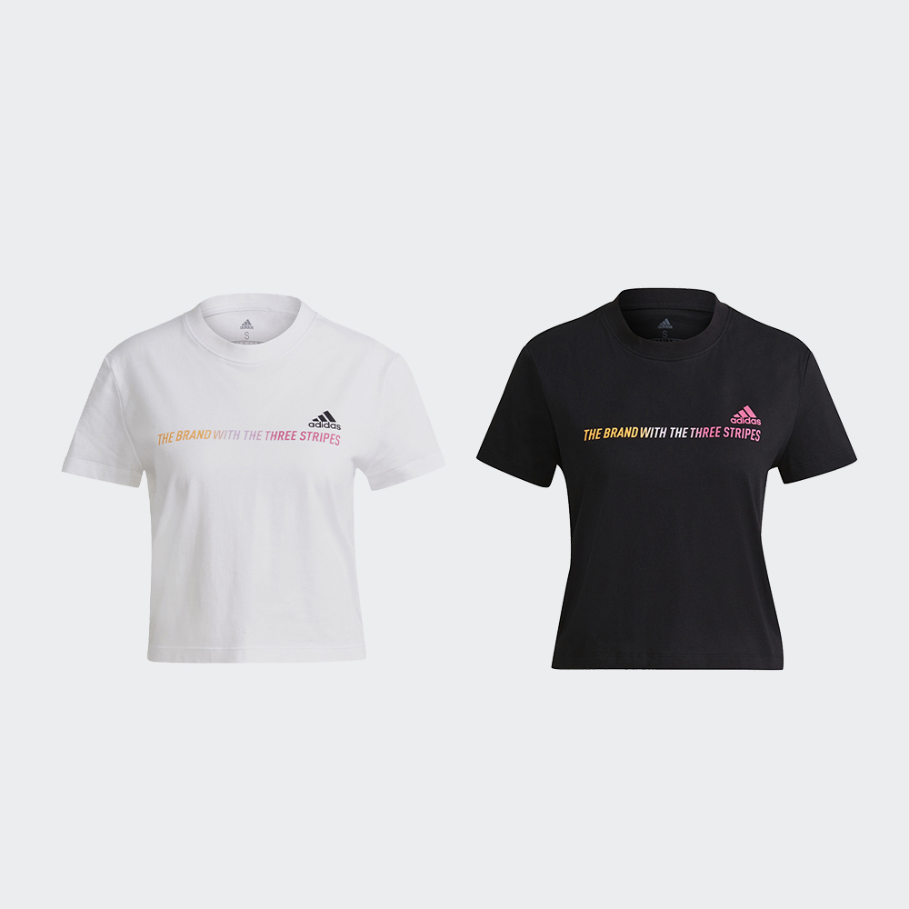 adidas ESSENTIALS 短袖上衣女(GM5576/GM5577) - PChome 24h購物