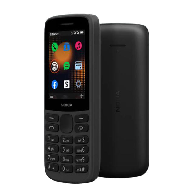 Nokia 215 4G 雙卡雙待 直立式手機 無相機 黑色 (一般版)