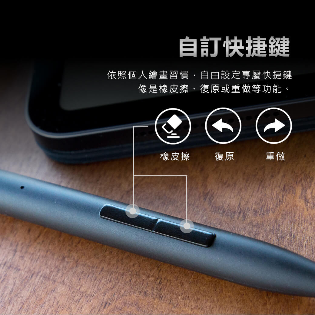 Adonit NOTE+ iPad Pencil 支援壓力感應 / 傾斜 / 快捷鍵 / 防誤觸觸控筆, 黑