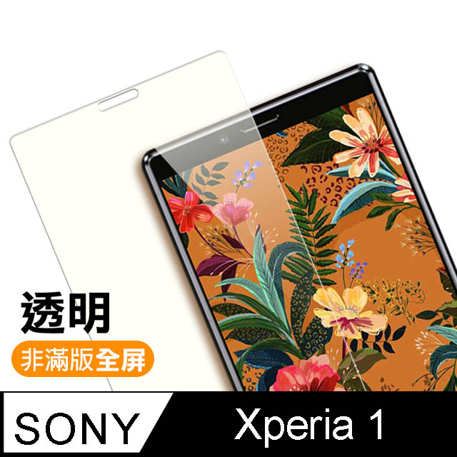 SONY Xperia 1 9H 鋼化玻璃膜 透明 手機 保護貼