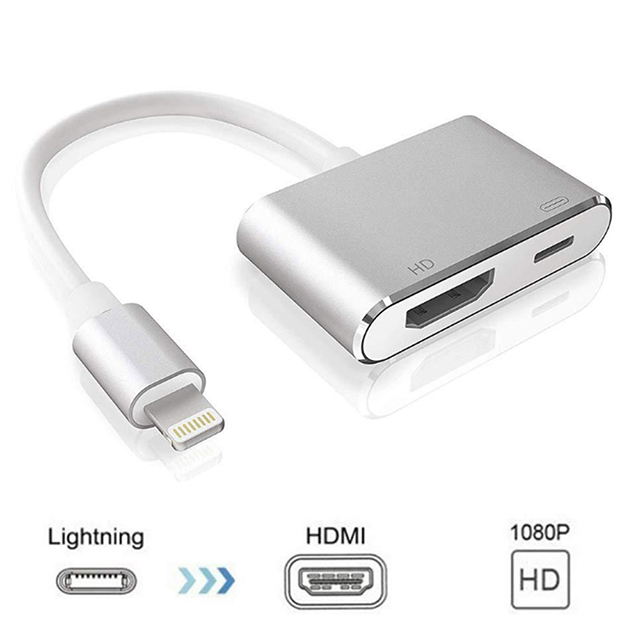 Lightning 轉HDMI 蘋果 APPLE iPhone iPad 數位影音轉接線 充電線轉接頭
