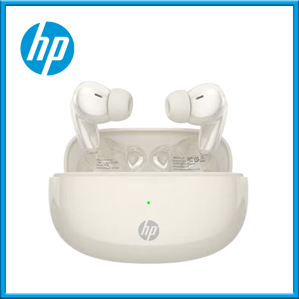 HP 惠普 H10I 真無線超續航藍牙耳機 奶油色