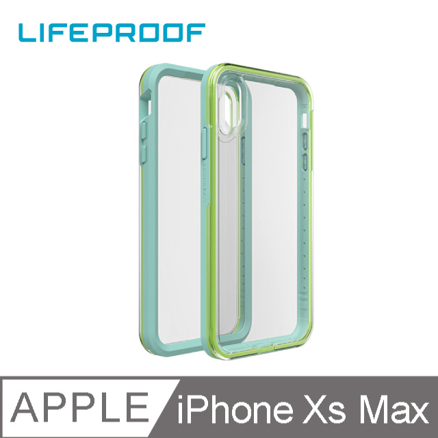 LifeProof iPhone Xs Max 防摔保護殼 - SLAM (藍/綠)