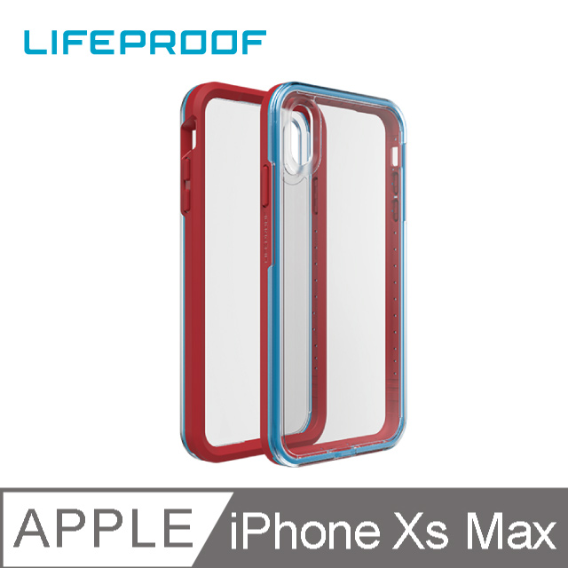 LifeProof iPhone Xs Max 防摔保護殼 - SLAM (紅/藍)