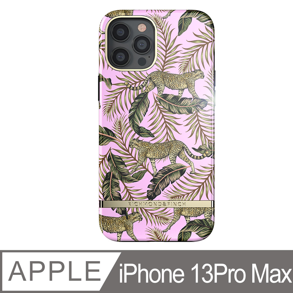 Richmond&Finch iPhone 13 Pro Max 6.7吋 RF瑞典手機殼 - 櫻粉叢林