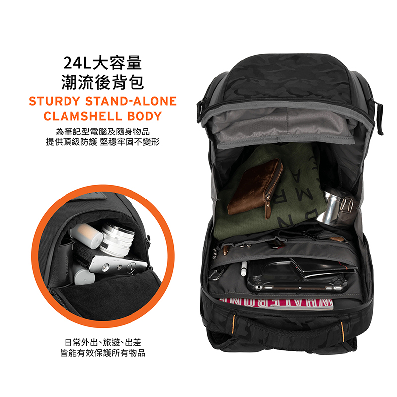 UAG Standard Issue 16吋 軍規潮流後背包, 橘色