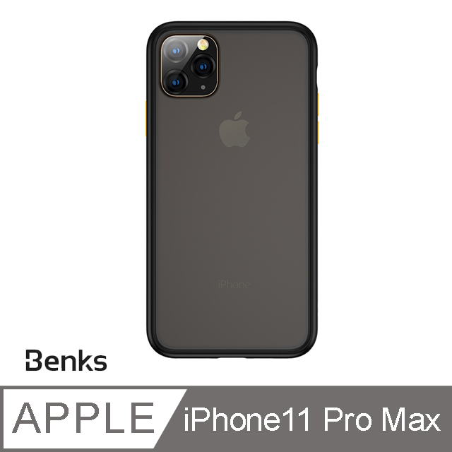 Benks iPhone11 Pro Max (6.5) 防摔膚感手機殼-霧黑