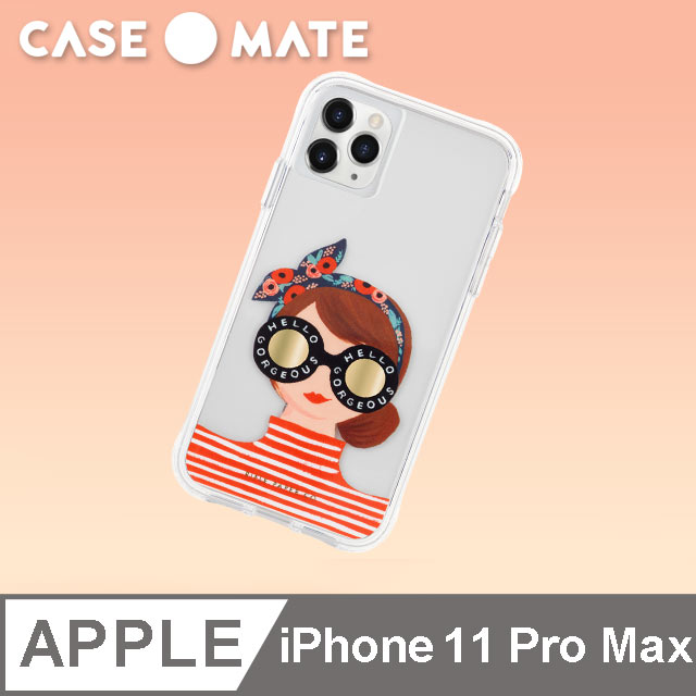 美國 Case●Mate x Rifle Paper Co. 限量聯名款 iPhone 11 Pro Max 防摔手機保護殼 - 美麗女孩