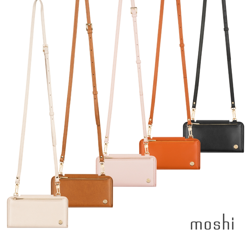 Moshi SnapTo™ Crossbody Wallet 磁吸式斜背三用手機包