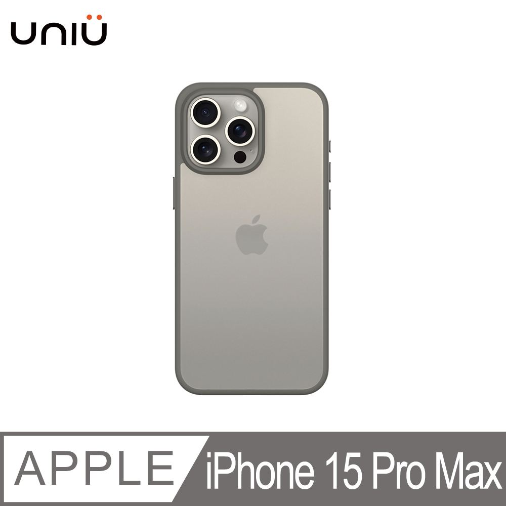 【UNIU】iPhone 15 Pro Max | DAPPER⁺Pro 霧凝透光殼