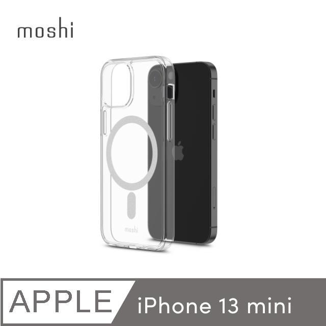 Moshi Arx Clear MagSafe for iPhone 13 mini 磁吸輕量透明保護殼