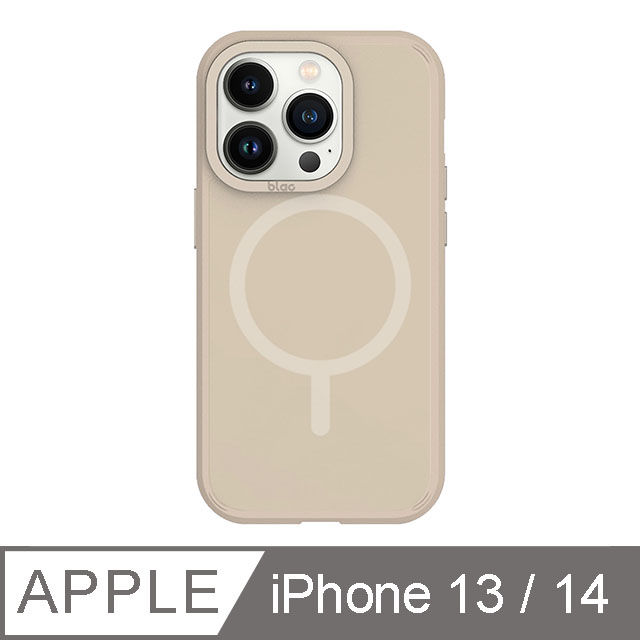 iPhone 13/14 6.1吋 BLAC Canyon峽谷強悍 MagSafe iPhone手機殼 燕麥奶