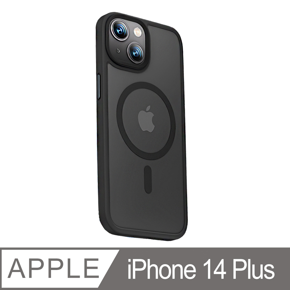 Benks iPhone14 Plus (6.7) MagSafe 防摔膚感手機殼 -黑