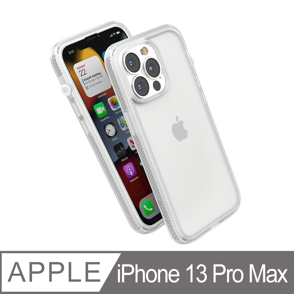CATALYST iPhone13 Pro Max (6.7吋) 防摔耐衝擊保護殼●霧白