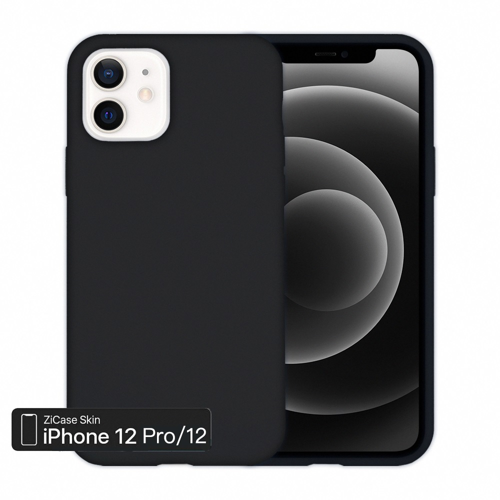 【ZIFRIEND】iPhone12/12PRO Zi Case Skin 手機保護殼/ZC-S-12P-BK