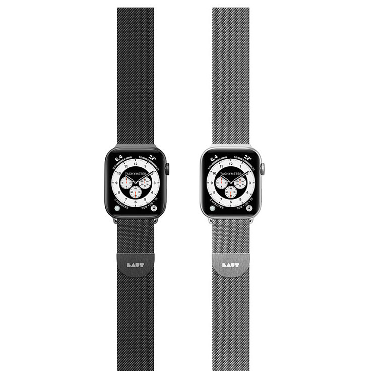 LAUT Apple Watch 42/44mm 米蘭不鏽鋼編織錶帶