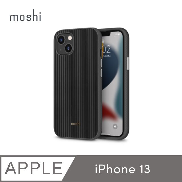 Moshi Arx Slim MagSafe for iPhone 13 磁吸輕量保護殼 蜃黑