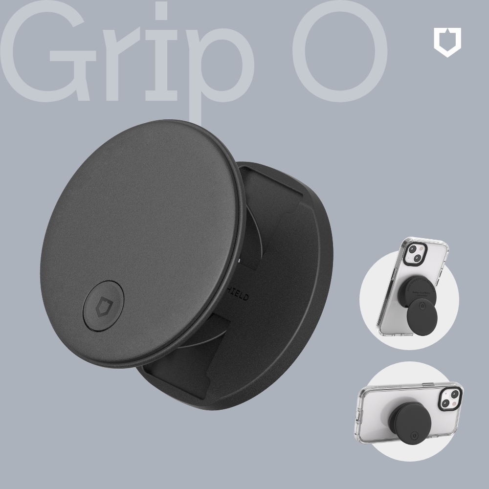 【犀牛盾】GRIP O MagSafe兼容磁吸輕巧手機支架(固架) (Apple/Android手機適用立架)