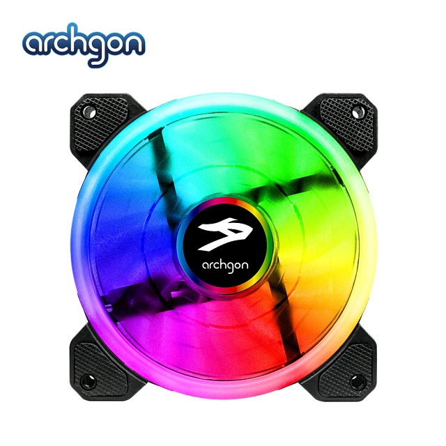 archgon亞齊慷 Mirage PWM RGB電競風扇-呼吸燈(RGBSF12)