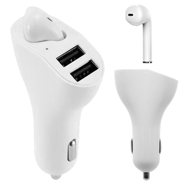 Ca Rv2 車用雙usb觸控單耳藍牙耳機 Pchome 24h購物