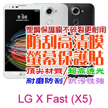 LG (X5) X Fast 防刮高清膜螢幕保護貼