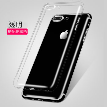 Apple iPhone 7 Plus 5.5吋 晶亮透明 TPU 高質感軟式手機殼/保護套