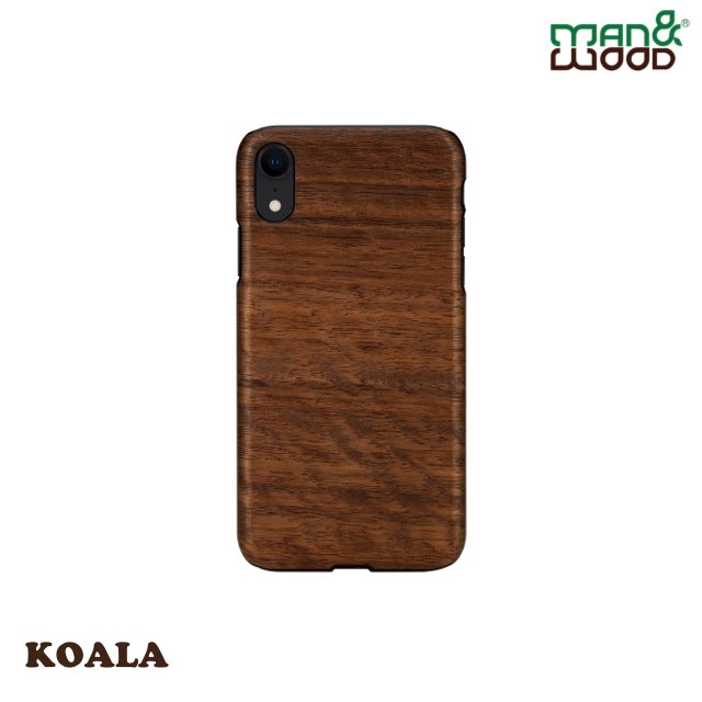 Man&Wood iPhone XR 經典原木 造型保護殼-尤加利樹 Koala