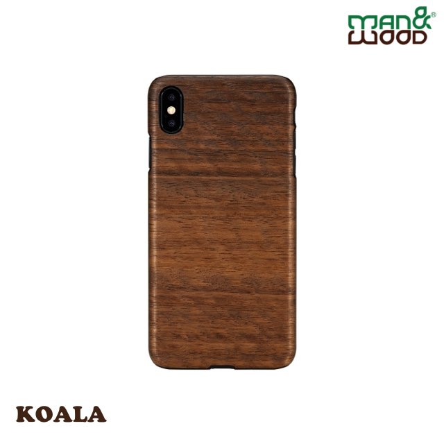Man&Wood iPhone XS / X 經典原木 造型保護殼-尤加利樹 Koala